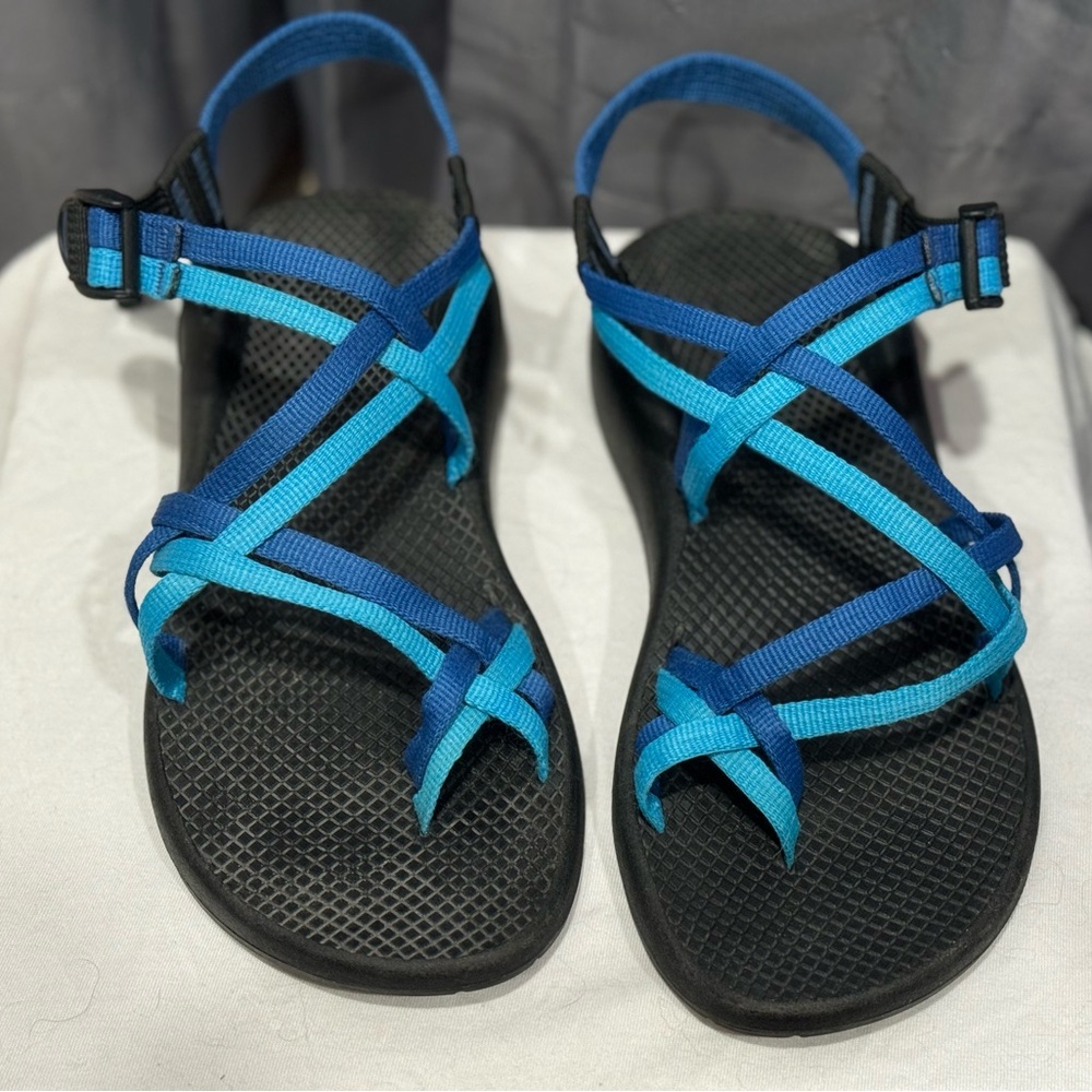 Blue/ Turquoise Women’s Chacos Size W10